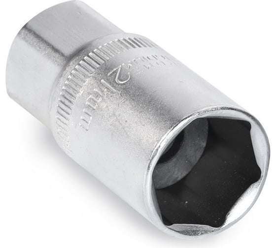 Свечной ключ Smartbuy 21 мм, под квадрат 1/2", cr-v, tools SBT-SWSP-21-12