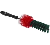 Щетка для чистки дисков Vikan диам. 65 мм, 335 мм, жесткий ворс, черная 525352 26004131