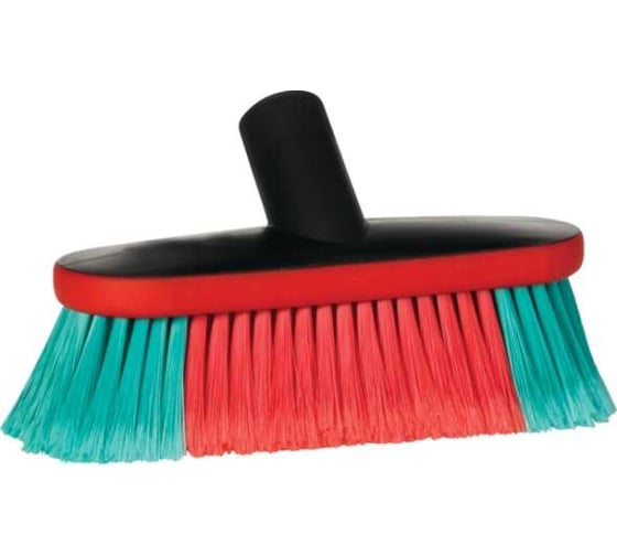 Щетка для автомобиля с подводом воды Vikan 230 мм, мягкая/расщепленная, черная 526952 1