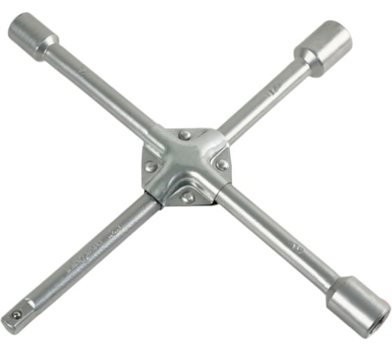 Баллонный крест СЕРВИС КЛЮЧ 17х19х21х1/2 с клепаным центром 77777
