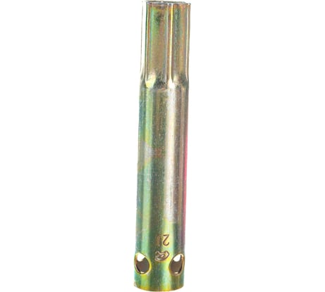 Свечной трубчатый ключ Автом-2 21 мм L=160 мм с резинкой 112163