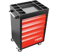 Тележка SGS инструментальная 5 ящиков 855SGS