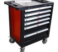 Инструментальная тележка ROCKFORCE 6 секций RF-1141116R