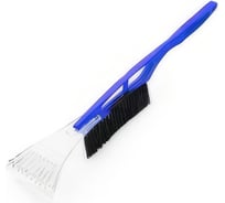 Щетка для снега AUTOPROFI со съемным скребком, 52 см синий SB-1440 BL