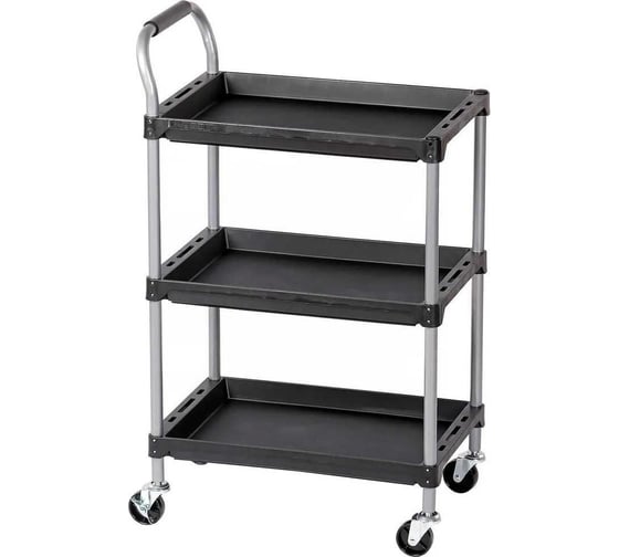 Инструментальная тележка с 3 пластиковыми полками T12 NORDBERG 01-00000526 1