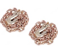 Цепь с крюком NORDBERG BAS-CHAIN1 L=1.2 м, 2 шт BAS-CHAIN1-SET