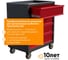 Инструментальная тележка IRONMEBEL worky-4 M-IM.004-7016/3003 3