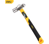 Рихтовочный молоток DELI DL443020 900гр (фибергласовая рукоять, плоский и сферический бойки) 130310