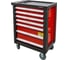 Тележка для мастерской с инструментами HOLZMANN хромованадиевая сталь WW790W 2