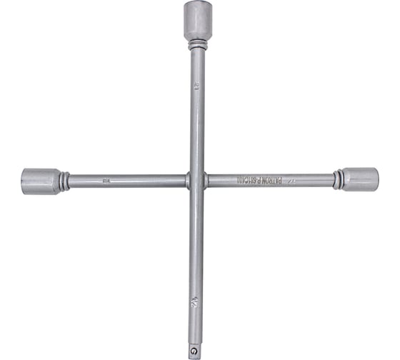 Баллонный ключ PATRON крестовой, 1/2"-17-19-21 мм, 360 мм P-681C400(28303) 1