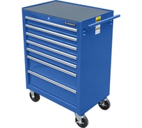 Инструментальная тележка Станкоимпорт на колесах 7 ящиков синяя BTD-270071CS BTD-270071CSblu