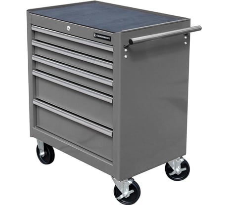 Инструментальная тележка на колесах СТАНКОИМПОРТ 5 ящиков, серая BTD-271051CIS BTD-271051CIgrey