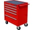 Инструментальная тележка на колесах СТАНКОИМПОРТ 5 ящиков, красная BTD-271051CIS BTD-271051CIred 2