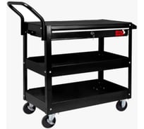 Инструментальная тележка Torin 1 выдвижной ящик и 2 открытые полки, с рабочим столом TC301DB