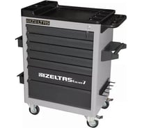 Тележка IZELTAS GARAGE 7 ящиков, черный/серый 8242323007