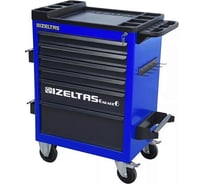 Тележка IZELTAS GARAGE 6 ящиков, синий/серый 8242322006