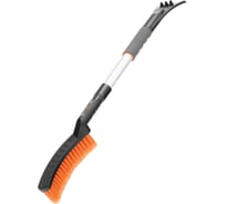 Телескопическая щетка-сметка для снега со скребком STELS 700-920 мм 55304