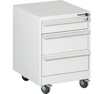 Подкатная тумба VIKING 490х580х610 мм ТП-01/S RAL7035