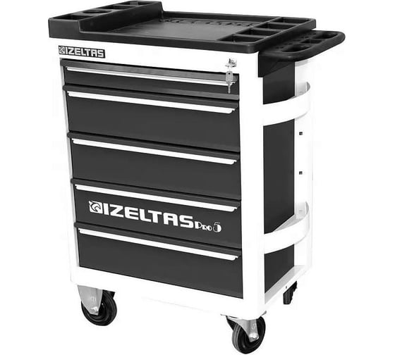 Тележка IZELTAS PRO 5ящ черн/сер 8241323005 1