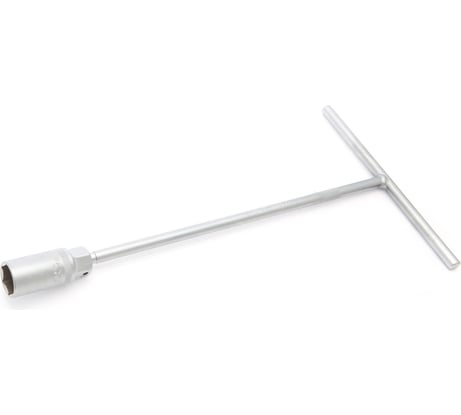 Свечной шарнирный ключ с резиновой вставкой Дело Техники 16мм 6-гр, L=350мм "ДТ"/50 547416