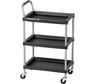 Тележка инструментальная NORDBERG с 3 пластиковыми полками T12