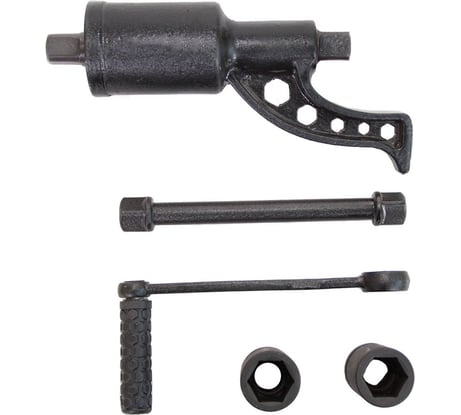 Ручной механический гайковерт с редуктором Car-Tool 1:68 4800 Нм с головками CT-6022