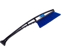 Щетка сметка со скребком Dollex 55 см, черная SNW-55B