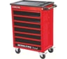 Тележка инструментальная IZELTAS серии TREND без инструментов, 7 выдвижных ящиков, цвет красно-черный,, /13000002461 8244321007