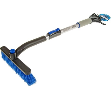 Щетка для снега телескопическая поворотная со скребком Megapower 72-97см M-71136 135382