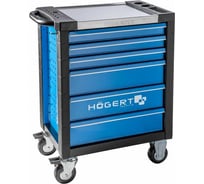 Тележка инструментальная HOEGERT TECHNIK 6 ящиков Premium HT7G571 32505132