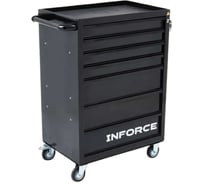 Инструментальная тележка Inforce 7 ящиков, габариты без упаковки 755х465х935мм, 07-01-18