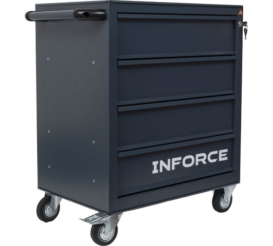 Инструментальная тележка Inforce 7 ящиков, габариты без упаковки 755х465х935мм, 07-01-18