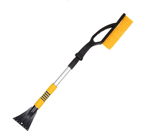 Зимняя щетка KRAFT со скребком, телескопическая ручка 75-100 см KT 830071