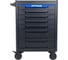 Тележка инструментальная Optimus 7 полок с набором инструментов 298 пр, столешница с EVA покрытием OPT-717E 1