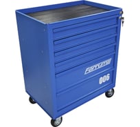 Тележка инструментальная FERRUM с 6 ящиками, синий 02.006L-5015