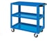 Тележка FERRUM открытая, 3 полки, 950x486x840, синий 02.230L-5015 1