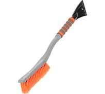 Щетка для машины от снега STELS 63 см, скребок 10 см // 55303