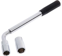 Ключ TUNDRA баллонный Г-образный телескопический ,квадрат 1/2, сменные головки 17/19/21/23 мм 763817