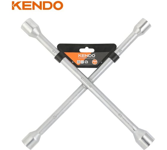 Баллонный ключ-крест KENDO 17x19x21x23 мм 18001