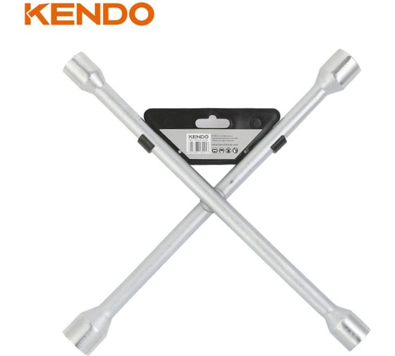 Баллонный ключ-крест KENDO 17x19x21x23 мм 18001