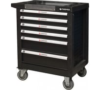 Тележка Forsage 6 полок, пластиковая защита корпуса, металлическая крышка F-1141116