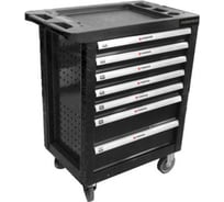 Инструментальная тележка Forsage 7-и полочная, пластиковая защита корпуса F-1141117