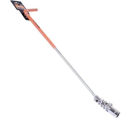 Свечной карданный ключ АвтоDело 21 500 мм, пружина 34315 10622