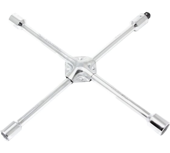Ключ баллонный крестовой Forcekraft 17-19-21-22 с адаптером 1/2" FK-681B400(18848)