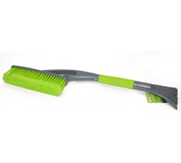 Щетка-сметка Pobedit FROST-VII 600 мм, со скребком, искусственная щетина, 215x55 мм 8004172