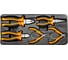Тележка для инструмента NEO Tools 7 выдвижных ящиков, 129 шт 84-222+G 7