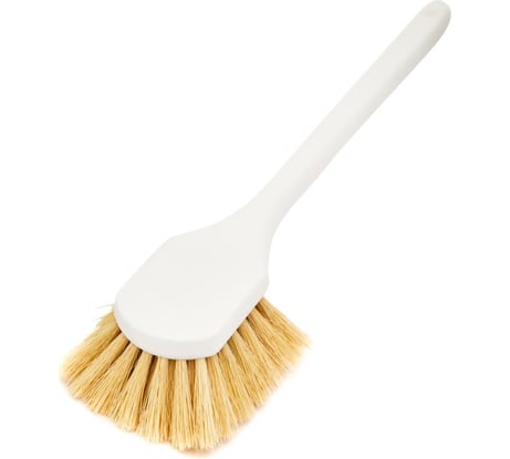 Щетка с длинной ручкой AMR tampico желтая щетина 870