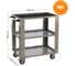 Тележка инструментальная IRONMEBEL открытая M-1444006254new 2
