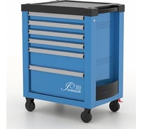 Тележка инструментальная FERRUM Premium с 5 ящиками, 772x522x960h мм, (синий) 12.305-5015/5015