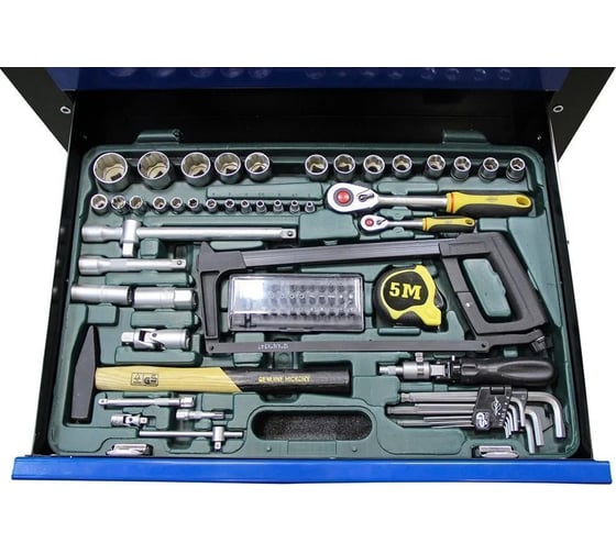 Тележка с инструментом AIST 146 пр. 4-32мм SL-гр 6 ящиков 0-901146M 00-00024693